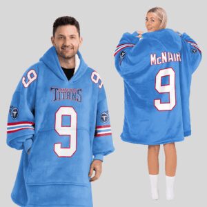 Adult S.M 9 Tennessee Football Unisex Blanket Hoodie