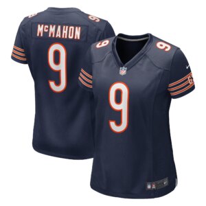 Jim McMahon Chicago Bears Women's Game Retired Player Jersey - Navy