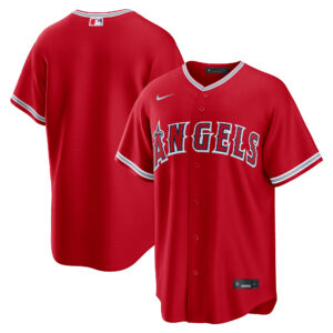 Los Angeles Angels Red Alternate Replica Jersey