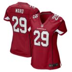 Jonathan Ward Arizona Cardinals  Women's Game Jersey - Cardinal