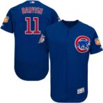 Chicago Cubs #11 Yu Darvish Blue Flexbase Collection Stitched Jersey