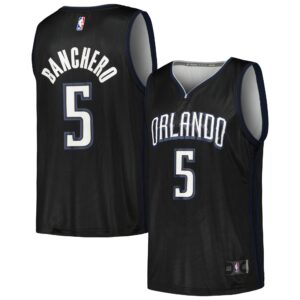 Paolo Banchero Orlando Magic  2022/23 Fastbreak Jersey - City Edition - Black