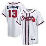 Ronald Acuña Jr. Atlanta Braves Youth 2025 All-Star Game Home Replica Player Jersey - White