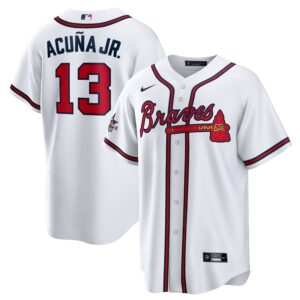 Ronald Acuña Jr. Atlanta Braves Youth 2025 All-Star Game Home Replica Player Jersey - White