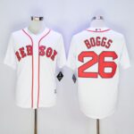 Boston Red Sox #26 Wade Boggs White New Cool Base Stitched Jersey