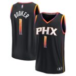Devin Booker Phoenix Suns  Youth Fast Break Player Jersey - Statement Edition - Black