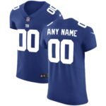 New York Giants  Vapor Untouchable Custom Elite Jersey - Royal