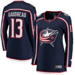 Johnny Gaudreau Columbus Blue Jackets Women's 2022 Breakaway Player Jersey - Navy