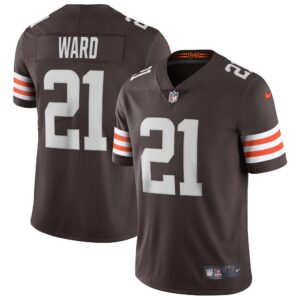 Denzel Ward Cleveland Browns Vapor Limited Jersey - Brown