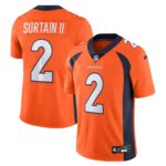 Patrick Surtain II Denver Broncos  Vapor Untouchable Limited Jersey - Orange