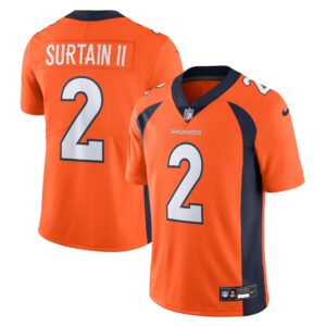 Patrick Surtain II Denver Broncos  Vapor Untouchable Limited Jersey - Orange