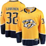Kevin Lankinen Nashville Predators Home Breakaway Player Jersey - Gold