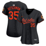Women's Adley Rutschman #35 Baltimore Orioles Vapor Premier Limited Jersey - Black