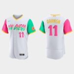 Men's San Diego Padres #11 Yu Darvish 2022 City Connect Flex Base Jersey - White