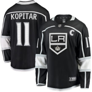 Anze Kopitar Los Angeles Kings Home Premier Breakaway Player Jersey - Black