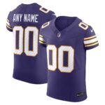 Minnesota Vikings  Vapor F.U.S.E. Elite Custom Jersey - Purple