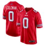 Keon Coleman #0 Buffalo Bills Alternate Game Jersey -  Red