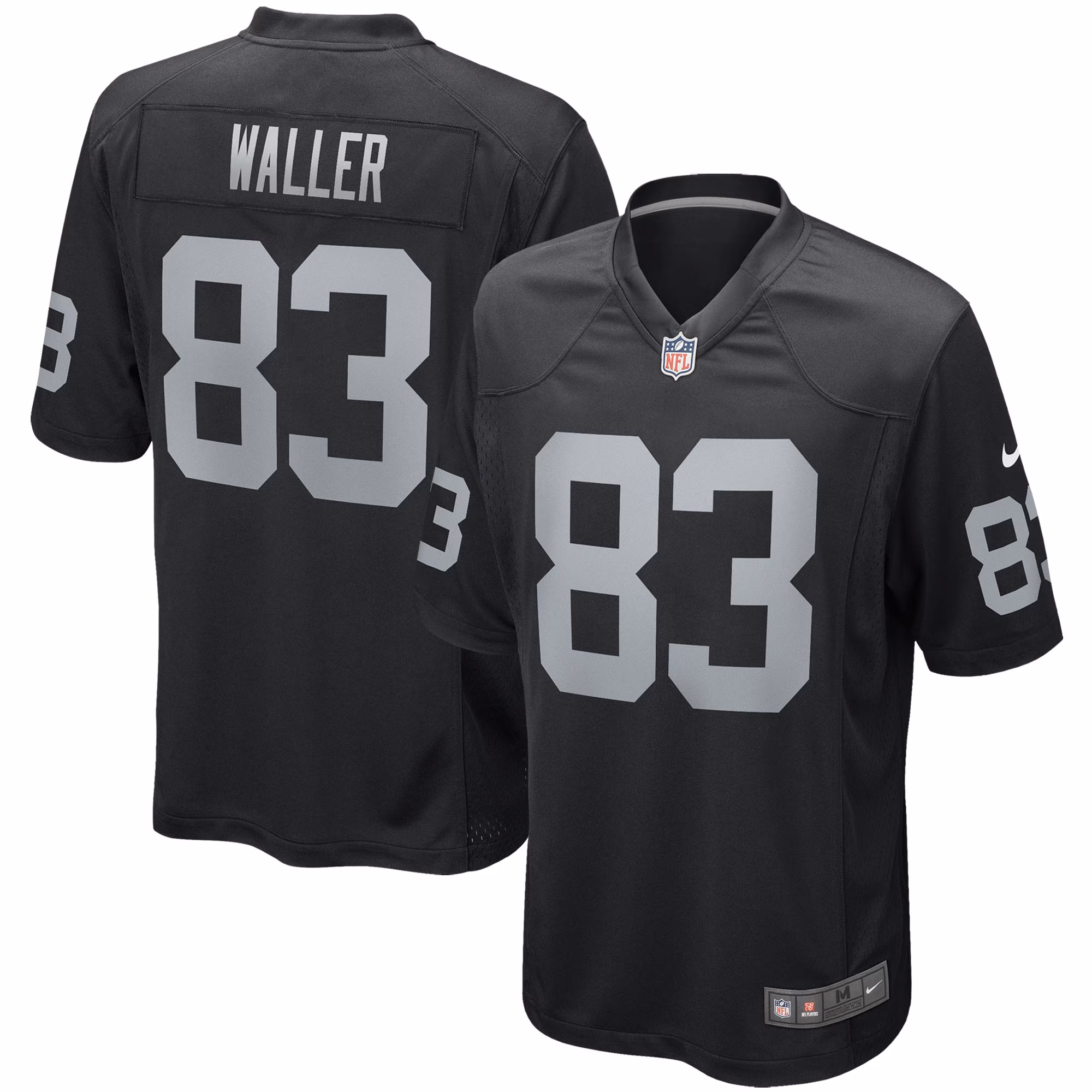 Darren Waller Las Vegas Raiders Game Player Jersey - Black