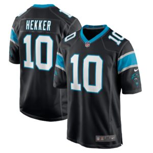 Johnny Hekker Carolina Panthers  Game Player Jersey - Black