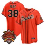 Robbie Ray #38 San Francisco Giants Alternate Replica Jersey - Orange
