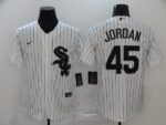 Men's Chicago White Sox #45 Michael  White Stitched Cool Base  Jersey