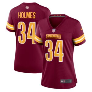 Christian Holmes Washington Commanders  Women's Player Game Jersey - Burgundy