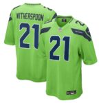 Devon Witherspoon Seattle Seahawks  Game Jersey - Neon Green