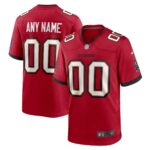Tampa Bay Buccaneers Custom Game Jersey - Red