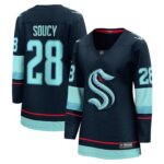 Carson Soucy Seattle Kraken Women's Home Breakaway Player Jersey - Deep Sea Blue