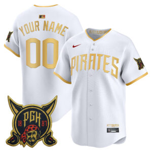 Custom #00 Pittsburgh Pirates 2026 City Connect Vapor Premier Limited Jersey - All Stitched