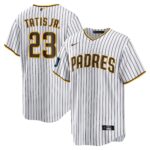 Men's San Diego Padres #23 Fernando Tatis Jr.  White 2024 World Tour Seoul Series Home Player Jersey