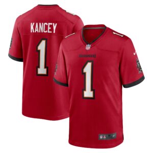 Calijah Kancey Tampa Bay Buccaneers  2023 Draft First Round Pick Game Jersey - Red
