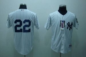 New York Yankees #22 Jacoby Ellsbury White Stitched Jersey
