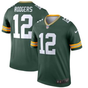Aaron Rodgers Green Bay Packers  Legend Jersey - Green