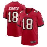 Tyler Johnson Tampa Bay Buccaneers  Home Game Player Jersey - Red
