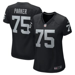 Brandon Parker Las Vegas Raiders  Women's Game Jersey - Black