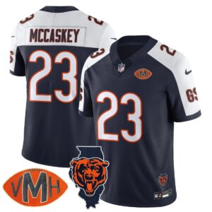 McCaskey #23 Chicago Bears CHI Honor Virginia Halas McCaskey Jersey - All Stitched