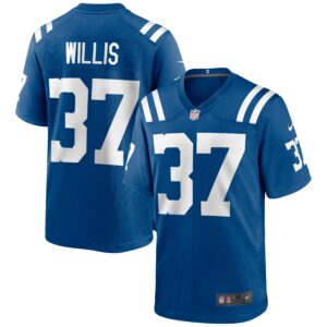 Khari Willis Indianapolis Colts  Game Jersey - Royal