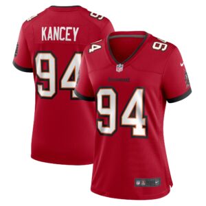Calijah Kancey Tampa Bay Buccaneers Women's  Game Jersey -  Red