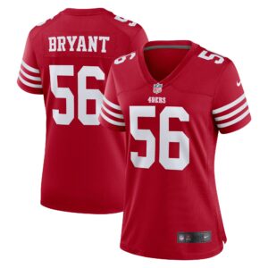 Austin Bryant San Francisco 49ers  Women's Game Jersey - Scarlet