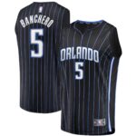 Paolo Banchero Orlando Magic  2022 Draft First Round Pick Fast Break Replica Player Jersey - Icon Edition - Black