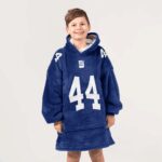 Kid C.S 44 New York G Football Unisex Blanket Hoodie