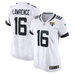Trevor Lawrence Jacksonville Jaguars  Women's 2021 Draft First Round Pick Game Jersey - White