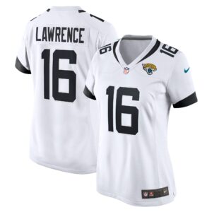 Trevor Lawrence Jacksonville Jaguars  Women's 2021 Draft First Round Pick Game Jersey - White