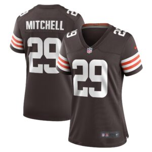 Cameron Mitchell Cleveland Browns Women's Team Game Jersey -  Brown