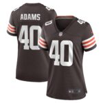 Matthew Adams Cleveland Browns Women's Team Game Jersey -  Brown