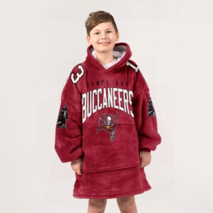Kid M.E. 13 Tampa Bay Football Unisex Blanket Hoodie