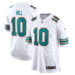 Tyreek Hill Miami Dolphins Alternate Game Jersey - White