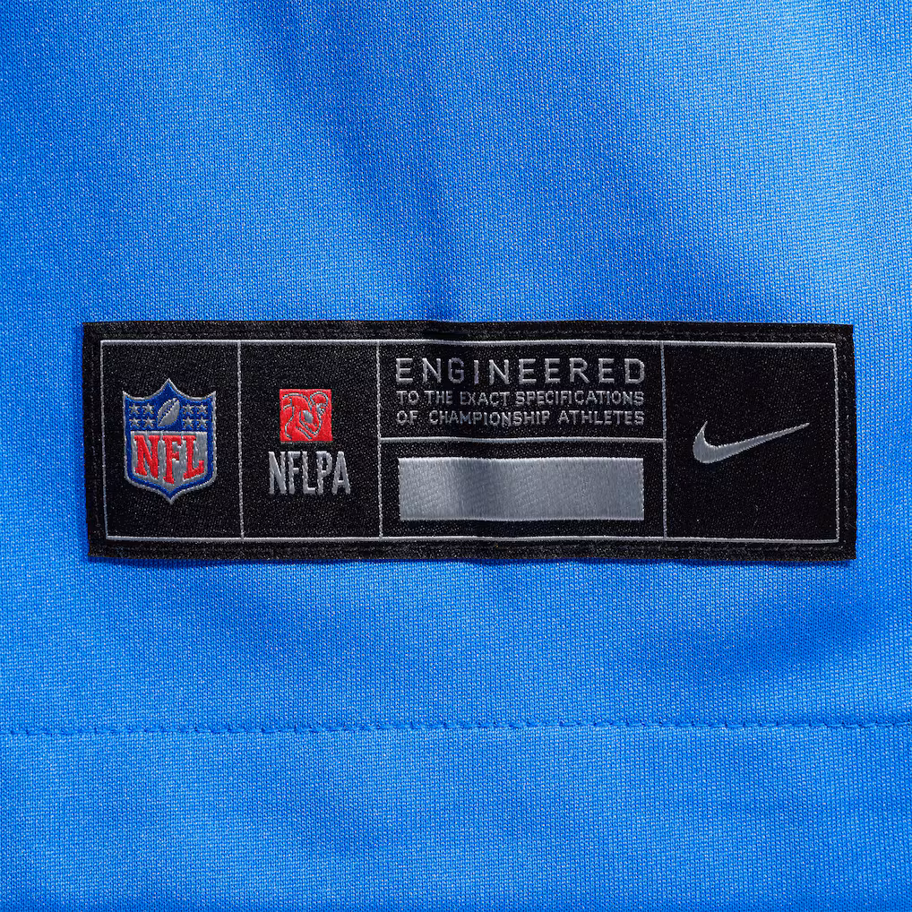Jordan Oladokun #37 Los Angeles Chargers Team Game Jersey - Powder Blue - Image 6