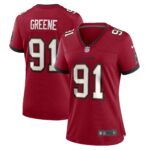 Mike Greene Tampa Bay Buccaneers  Women's Game Player Jersey - Red